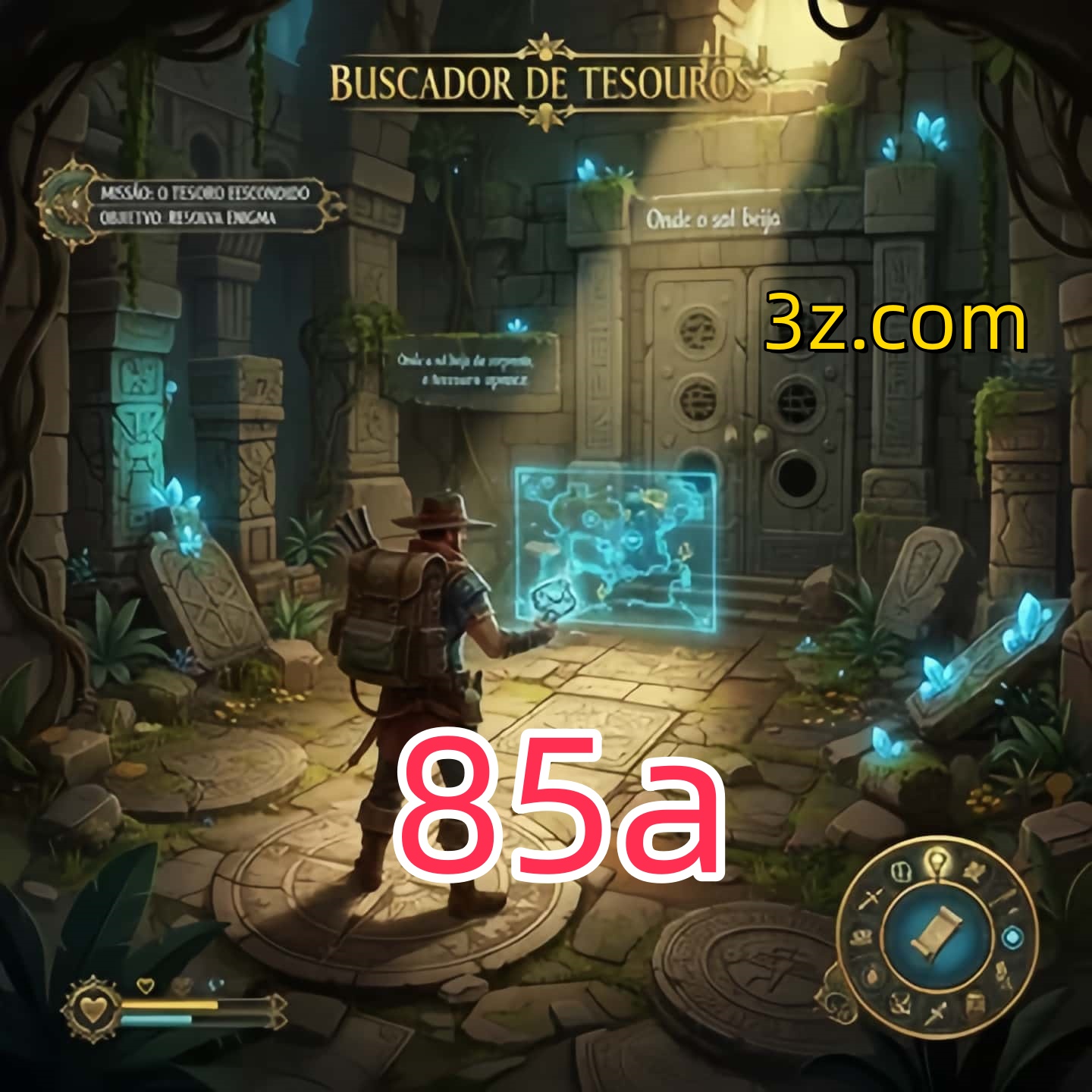 85a: Jogos de Caça-Níqueis-Altas Recompensas, Roleta-Velocidade, Blackjack-Desafios Máximos